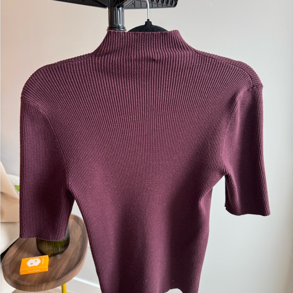Vici Plum Turtleneck Sweater